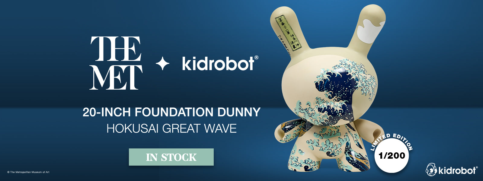 Kidrobot x The Met 20" Foundation Dunny Art Figure