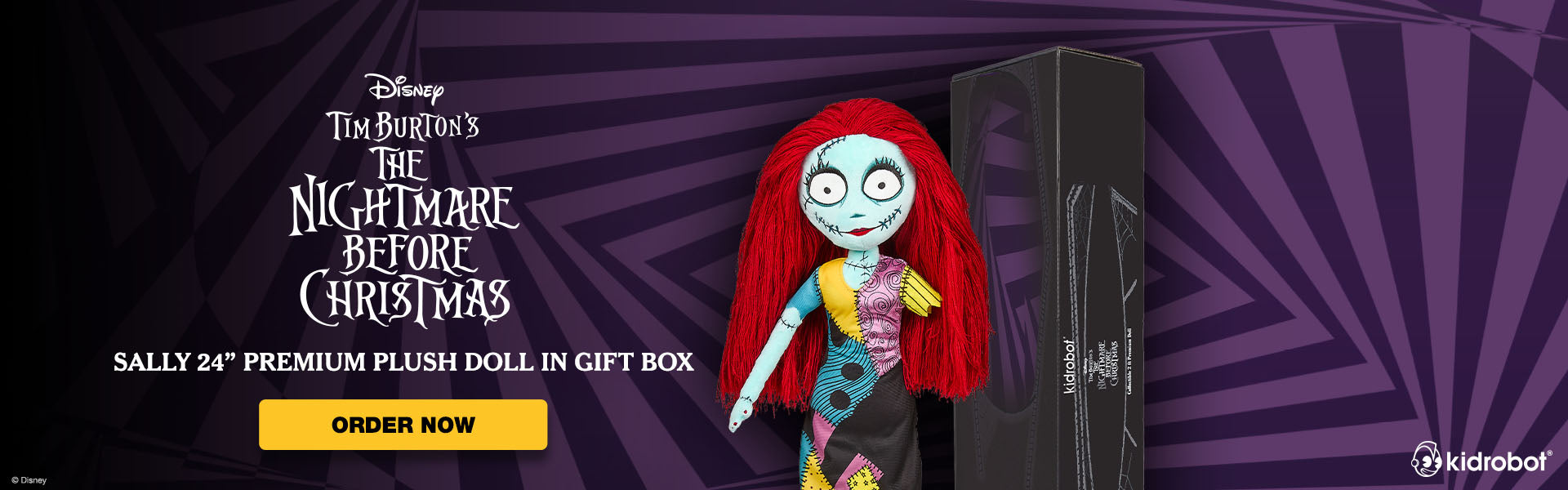 The Nightmare Before Christmas Sally 24" Premium Plush Doll in Gift Box