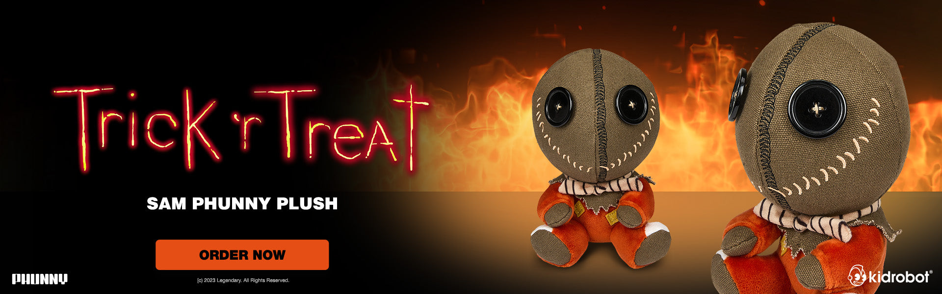 Trick 'r Treat Sam Phunny Plush (PRE-ORDER)