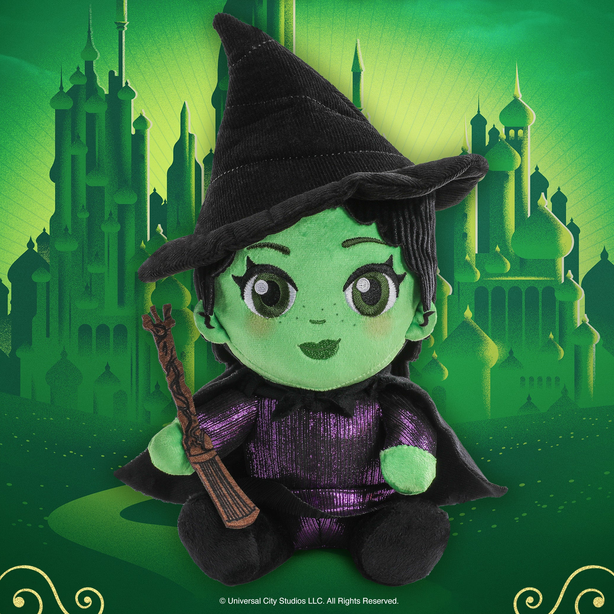 Wicked: For Good - Elphaba Phunny Plush - Kidrobot - Shop Collectible Art Toys and Plush at Kidrobot.com