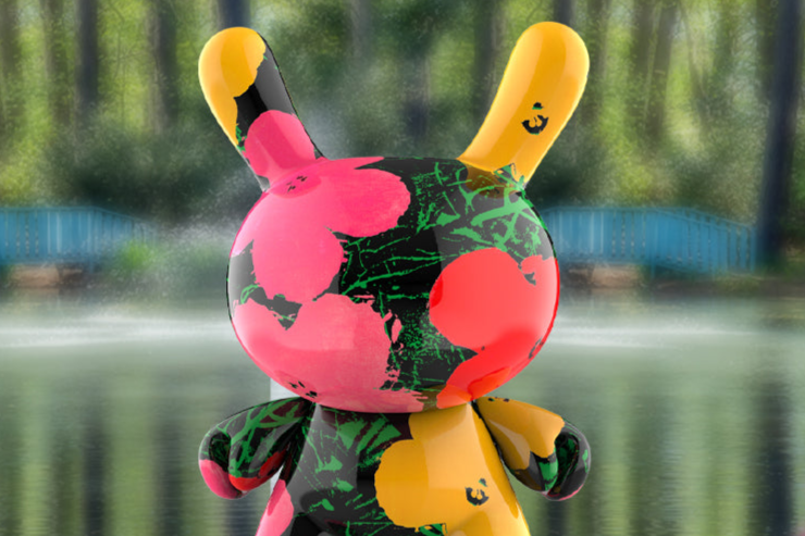 Warhol Flowers Dunny
