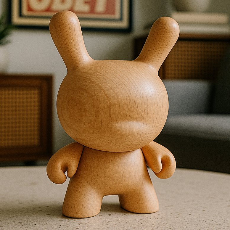 Kidrobot RAW Beech 8" Wood Dunny (PRE-ORDER) - Kidrobot - Shop Collectible Art Toys and Plush at Kidrobot.com