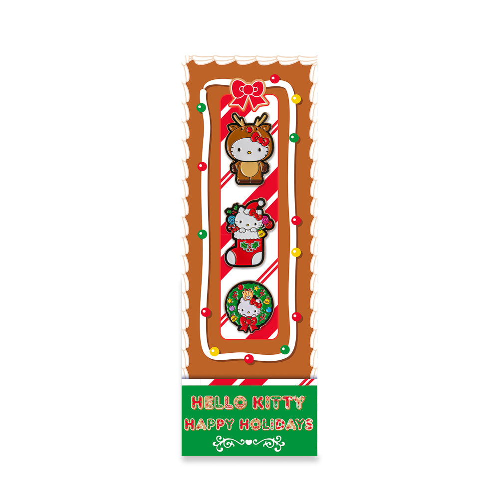 Hello Kitty® Holiday 1.5" Enamel Pin Set (PRE-ORDER) - Kidrobot