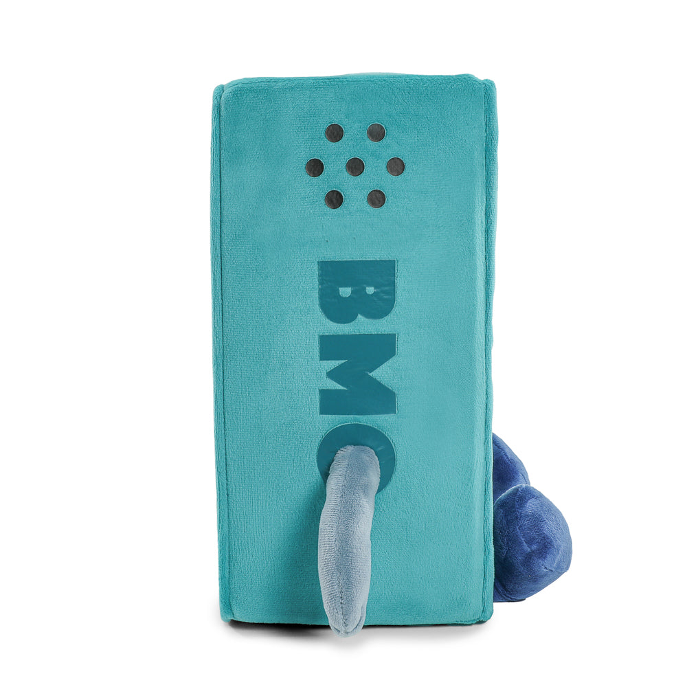 Adventure Time BMO 12-inch glow-in-the-dark interactive plush toy, soft and collectible plush figure from the Adventure Time series.