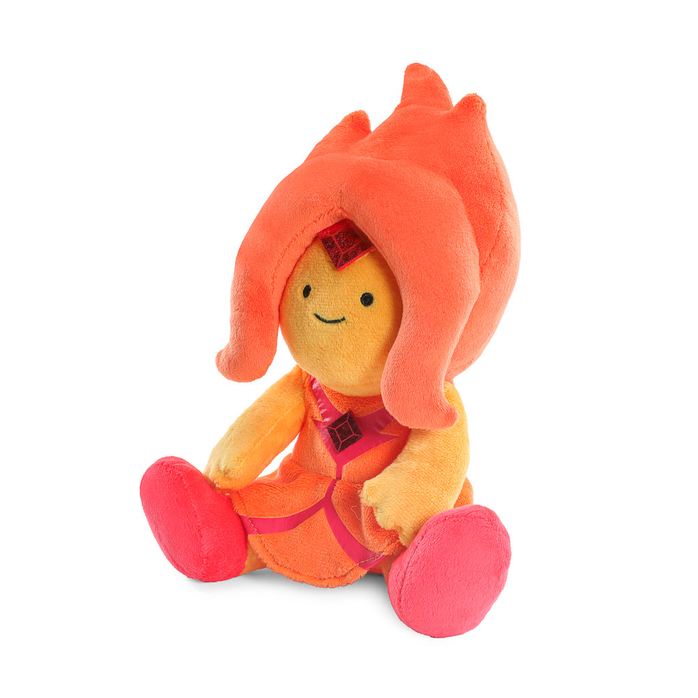 Adventure Time Flame Princess Phunny Plush toy with bright red hair and fiery details, soft and cuddly for fans and collectors.