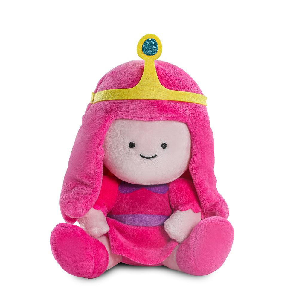 Adventure Time Princess Bubblegum Phunny plush toy showing her pink dress and cheerful expression, soft and cuddly for fans.