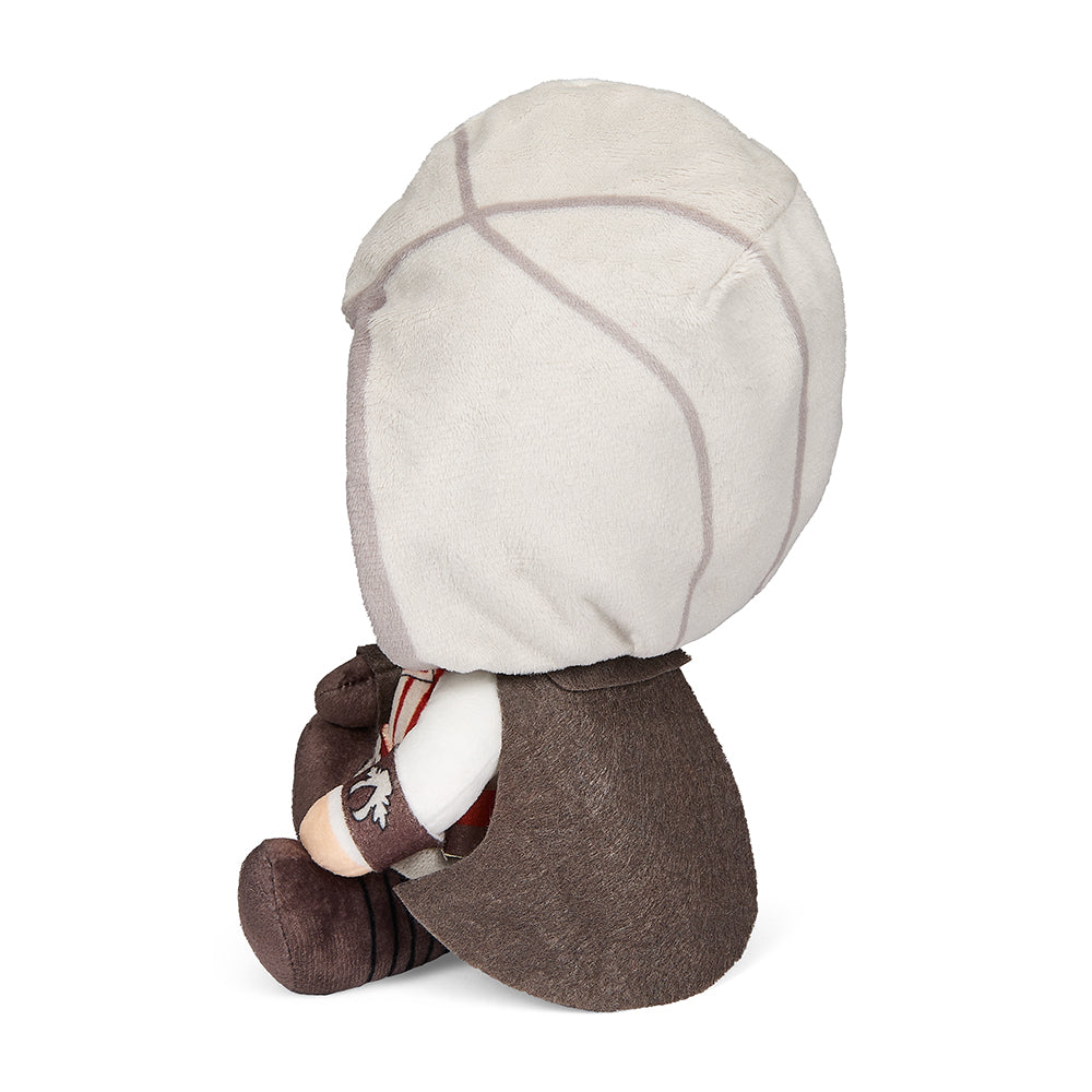 Assassin’s Creed Ezio Phunny plush by Kidrobot, soft collectible plush toy featuring Ezio from the Assassin’s Creed series.