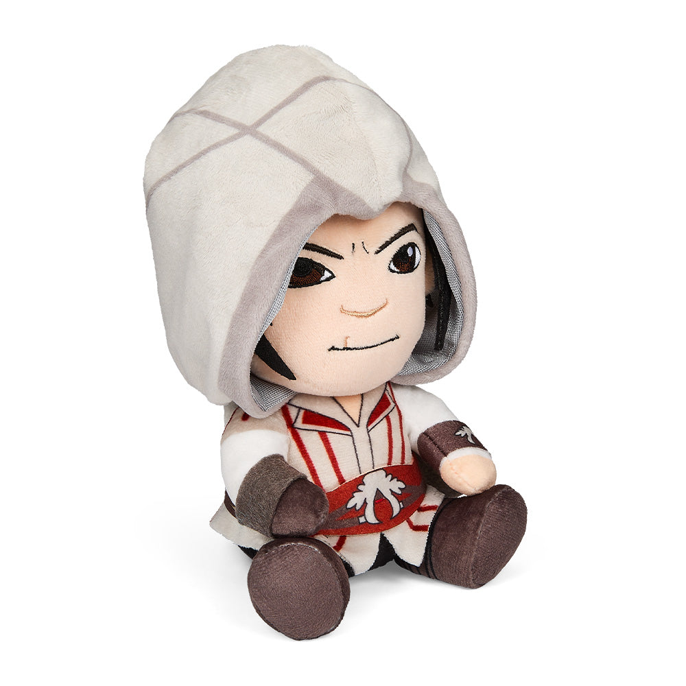 Assassin’s Creed Ezio Phunny plush by Kidrobot featuring Ezio Altair in a soft, detailed plush toy.