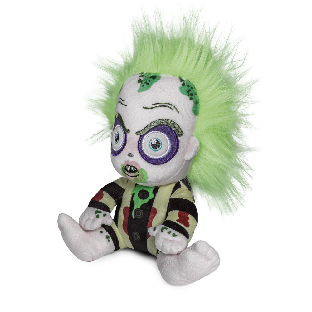 Soft Baby Beetlejuice plush from Beetlejuice featuring a cute, cuddly plush toy in a bundle, perfect for fans of the iconic character.