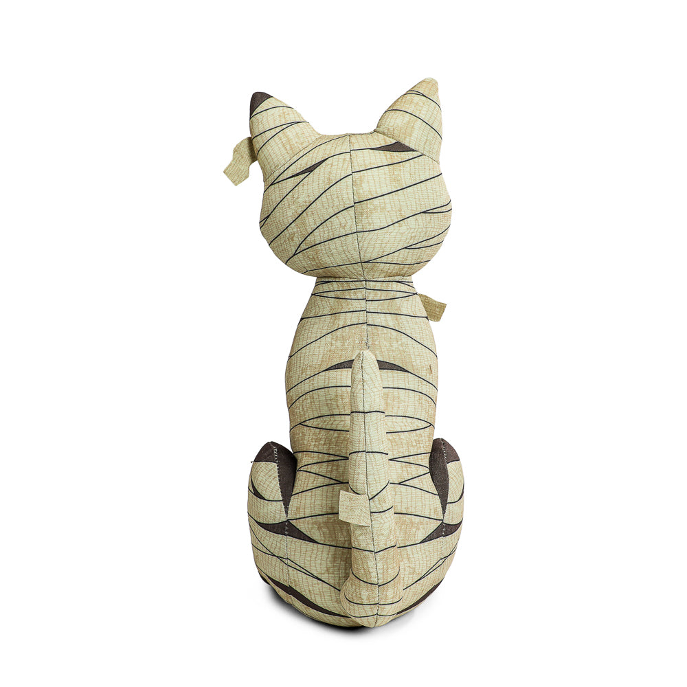 Beetlejuice mummified cat plush toy, 13-inch soft plush with detailed mummy design from Beetlejuice brand.