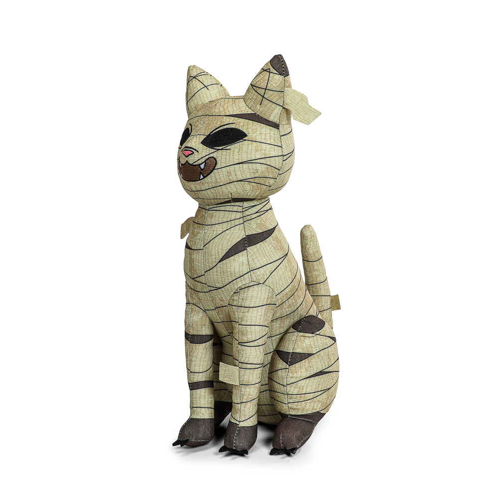 Beetlejuice Mummified Cat plush from Beetlejuice, 13-inch soft, mummified-themed plush toy with detailed design.