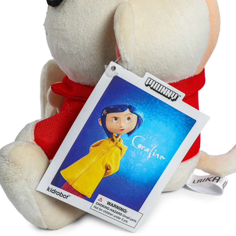Coraline Phunny Plush Jumping Circus Mouse, soft plush toy with colorful circus-themed design and detailed features.