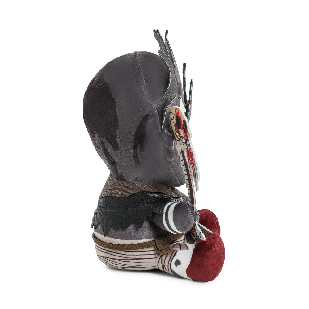 Dead by Daylight Wraith Phunny Plush featuring soft fabric and detailed design of the horror game character.