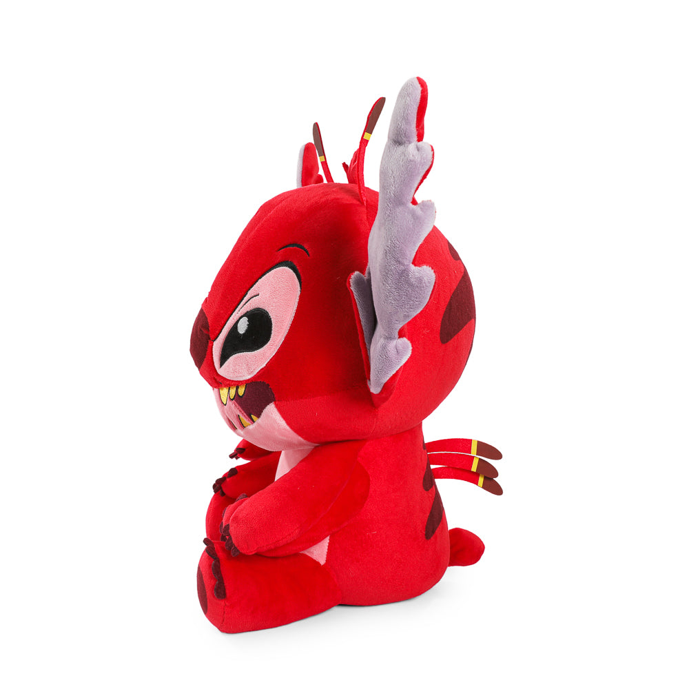 Disney Lilo & Stitch Leroy HugMe plush with shake action, soft stuffed toy featuring Stitch's playful expression and detailed design.