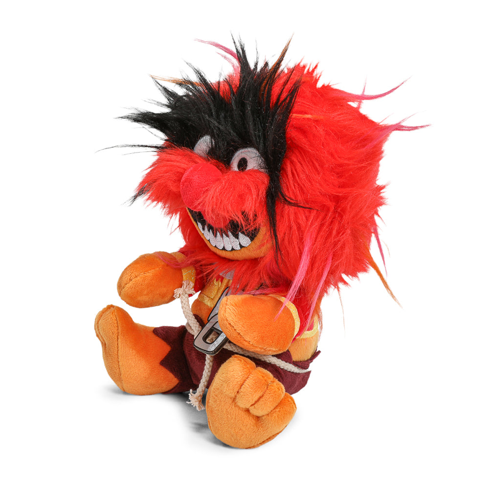 Disney The Muppets Animal Phunny Plush toy, soft and cuddly character from The Muppets series, with vibrant fur and expressive face.
