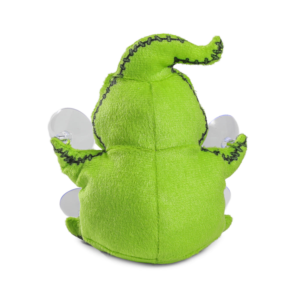 Disney Nightmare Before Christmas Oogie Boogie plush window clinger featuring a soft, detailed Oogie Boogie design for window decoration.