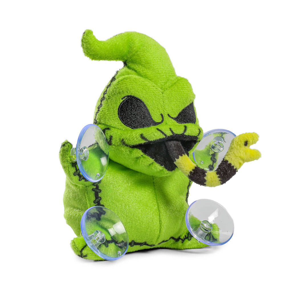 Disney The Nightmare Before Christmas Oogie Boogie plush window clinger featuring a soft, detailed Oogie Boogie character for window decor