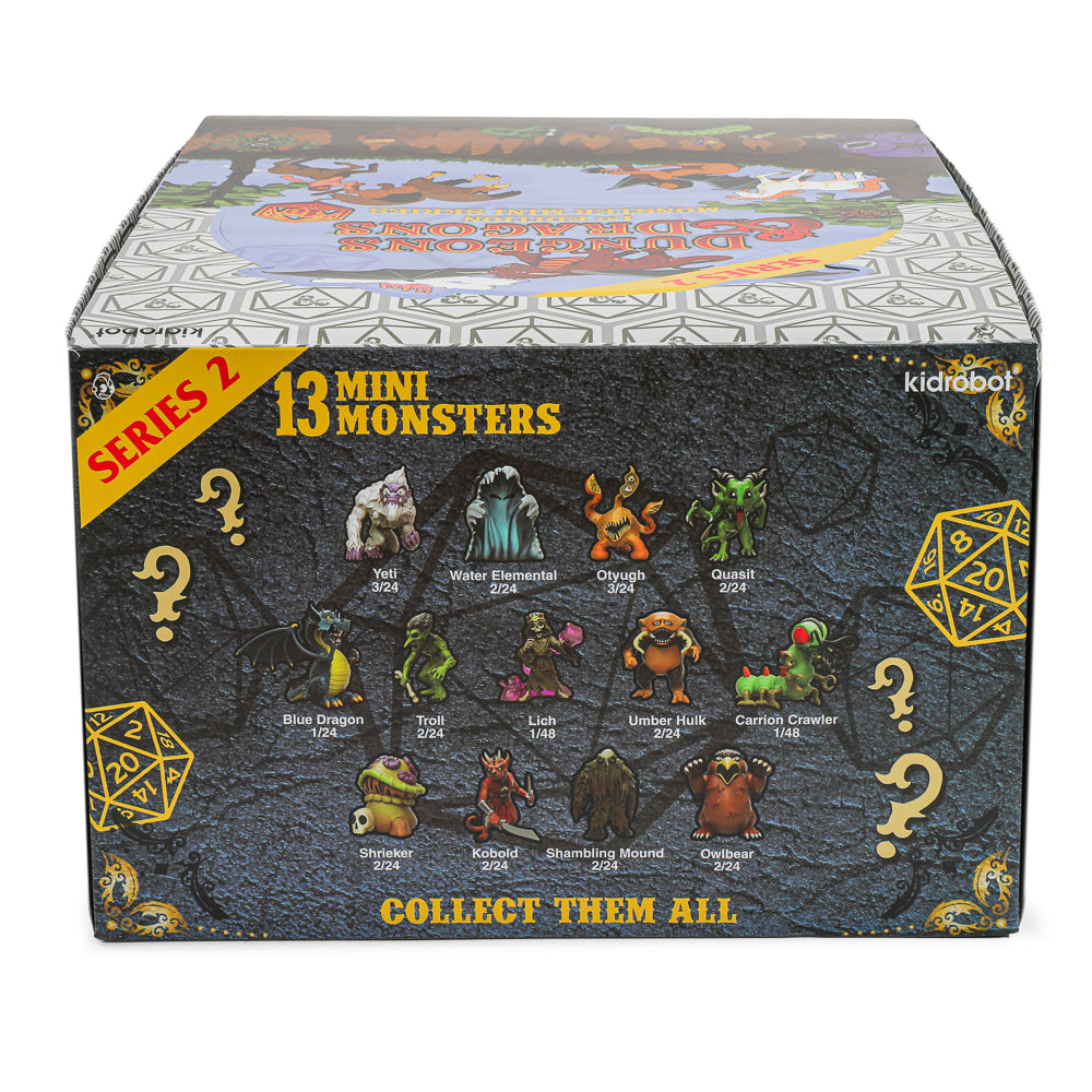 Dungeons & Dragons 3-inch vinyl mini monster figure from Series 2, featuring a detailed creature from the D&D 1st Edition collection.