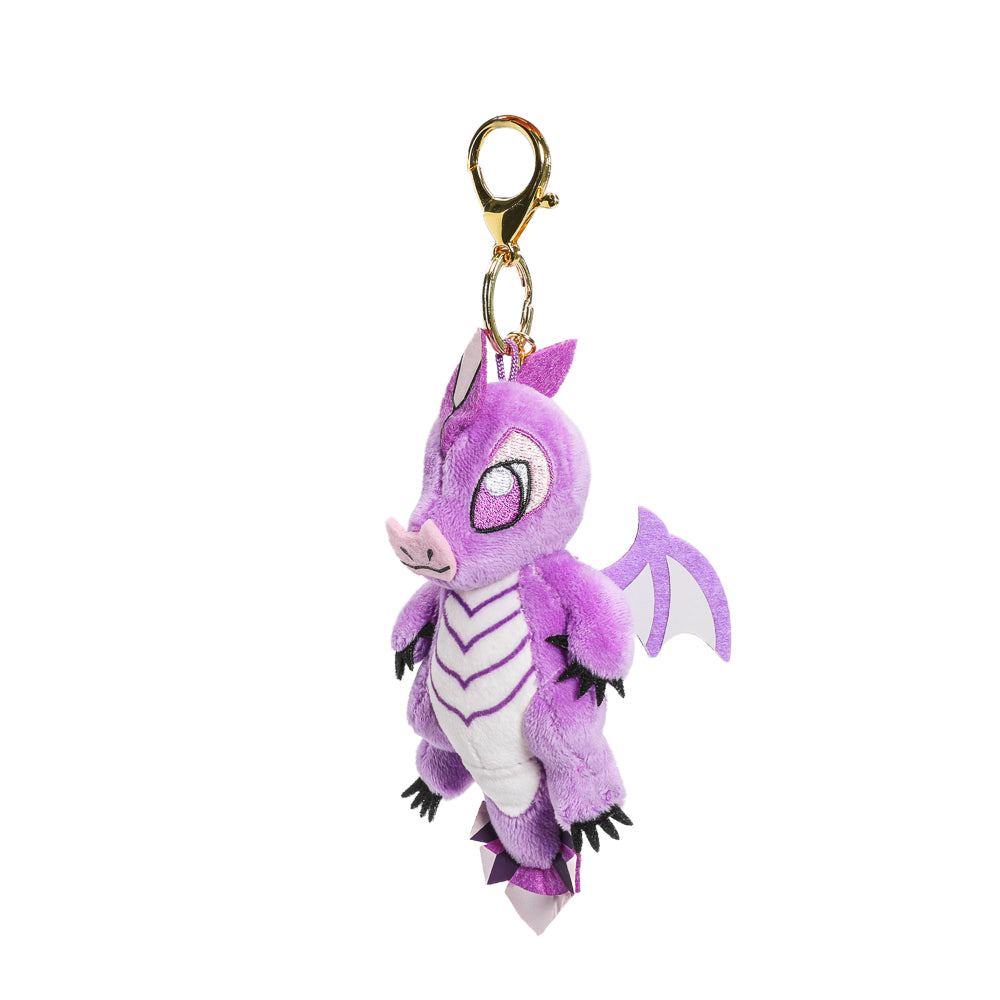 Dungeons & Dragons 50th Anniversary Wyrmlings plush charm bundle featuring all five 3-inch collectible dragon plush toys.