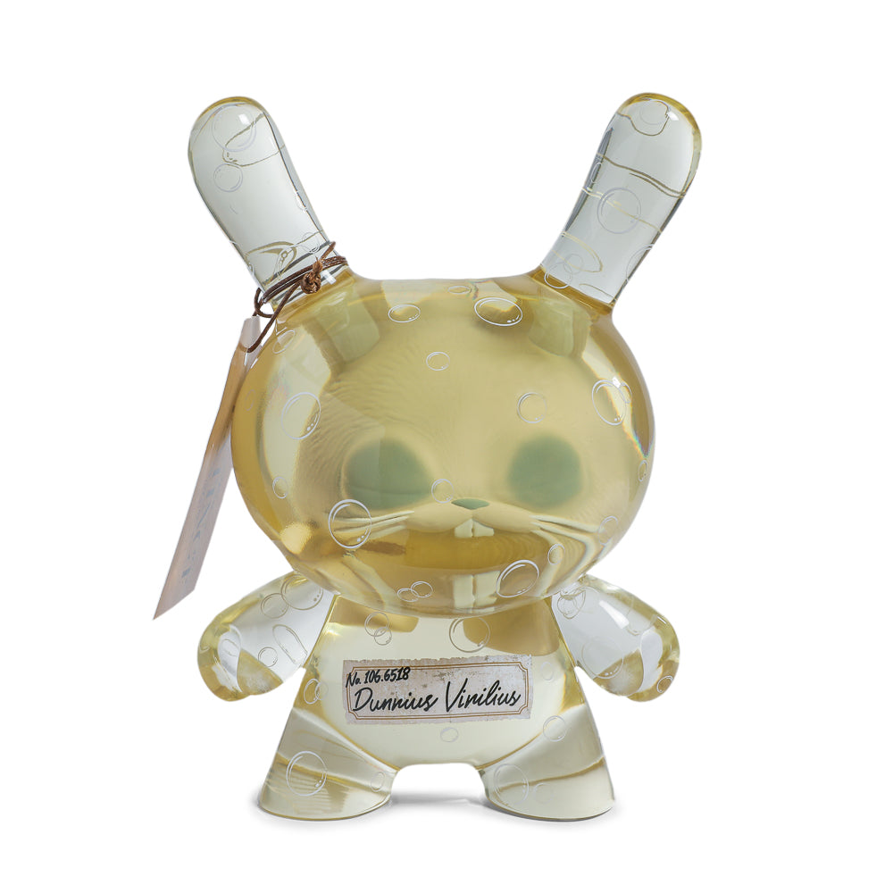 Limited edition Kidrobot Extinct Specimen Dunny 8-inch resin art figure, detailed collectible sculpture, sold out.