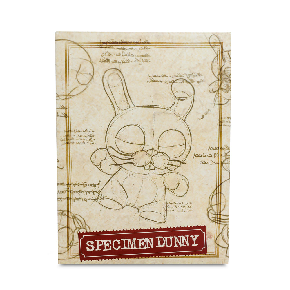 Limited edition Kidrobot Extinct Specimen Dunny resin art figure, 8-inch collectible doll, detailed design, sold out.