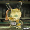 Limited edition Kidrobot Dunny 8-inch resin art figure of extinct specimen, showcasing detailed sculpture and unique design.