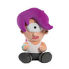 Futurama Leela Phunny plush toy featuring Leela's distinctive eye and purple hair, soft and cuddly character plush.