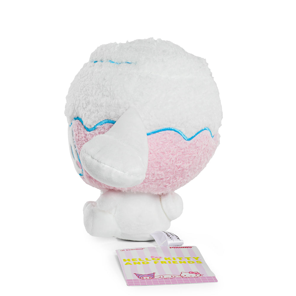 Sanrio Hello Kitty and Cinnamoroll Phunny plush toy featuring Cinnamon Roll character with soft, cuddly fabric and detailed design.