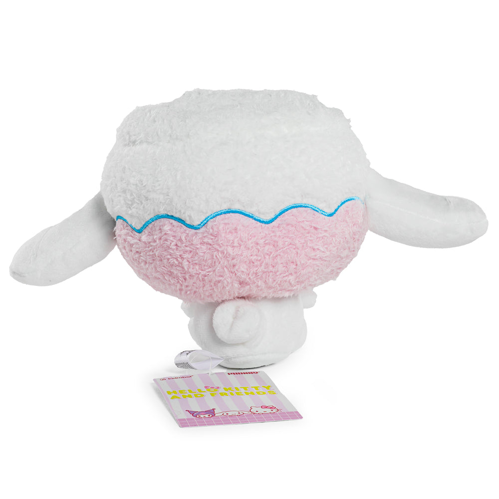 Sanrio Hello Kitty and Cinnamoroll Phunny plush toy featuring Cinnamon Roll character in soft, cuddly fabric.