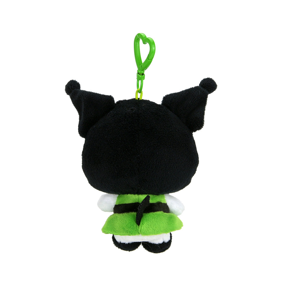 Sanrio Hello Kitty and Friends x The Powerpuff Girls plush charm in a blind box, featuring colorful cartoon character designs.