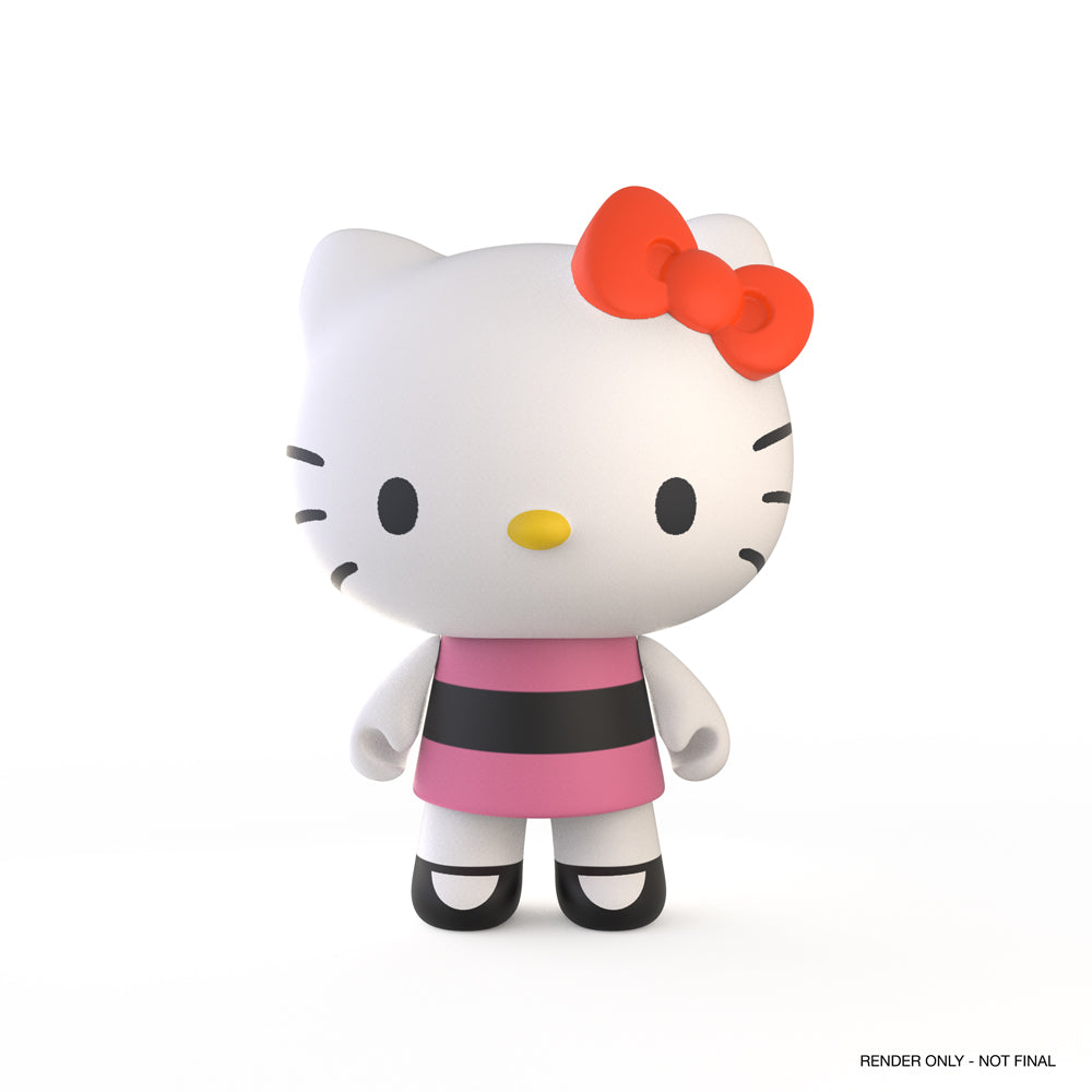 Sanrio Hello Kitty and Friends x Powerpuff Girls blind box vinyl mini figure from collectible series, pre-order product.