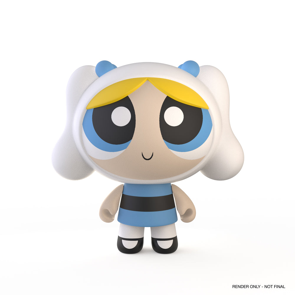 Sanrio Hello Kitty and Friends x The Powerpuff Girls blind box vinyl mini figure, collectible toy, pre-order series.