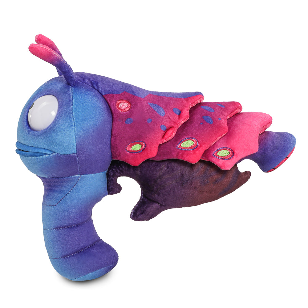 Glow-in-the-dark Kenny plush toy from High On Life, soft and collectible plush featuring character details and bright glow effect.