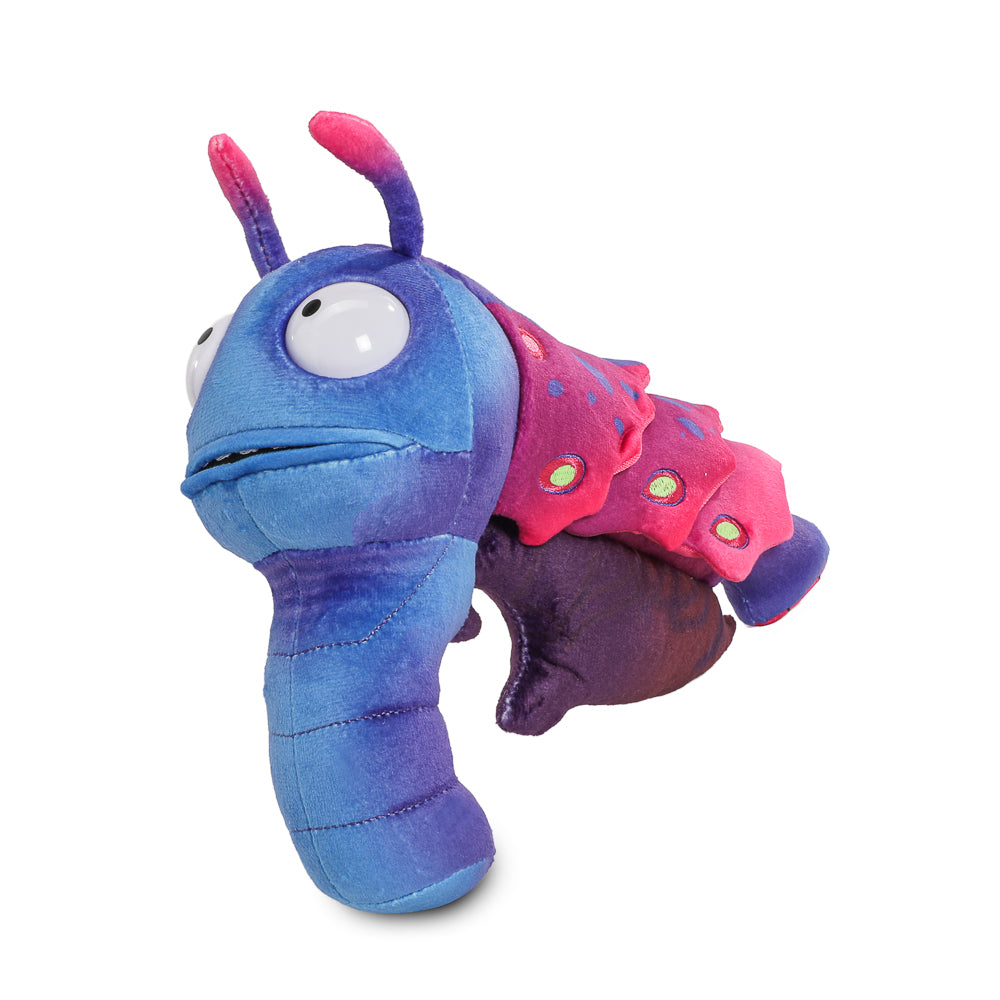 Glow-in-the-dark Kenny plush from High On Life, soft and huggable, featuring character details visible in low light.