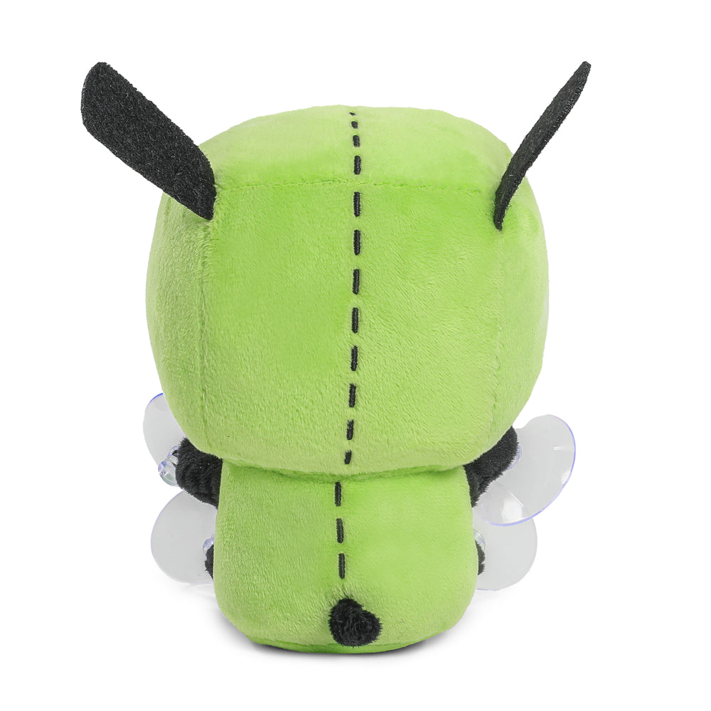 Invader Zim Dog Suit GIR plush window clinger featuring a soft, colorful plush design of GIR in a dog costume for window decoration.