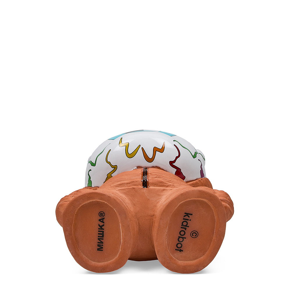 Keep Watch 8" Chia Dunny by Mishka, a colorful Chia Pet featuring a stylized Dunny figure with rainbow accents.