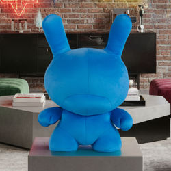 Kidrobot Cyan Dunny 20″ Plush – Premium Designer Plush, Oversized
