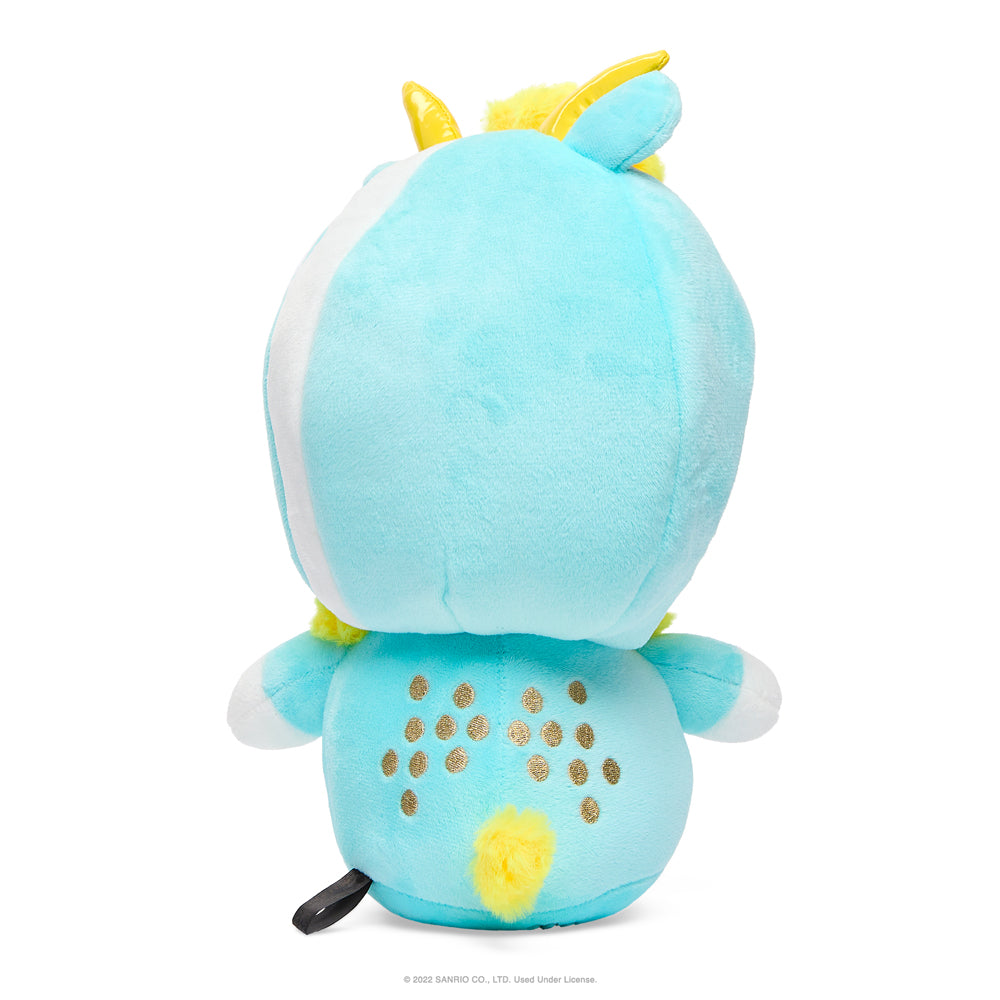 Sanrio Kidrobot Hello Kitty Zodiac plush in Capricorn edition, medium size, soft plush toy with zodiac-themed design.