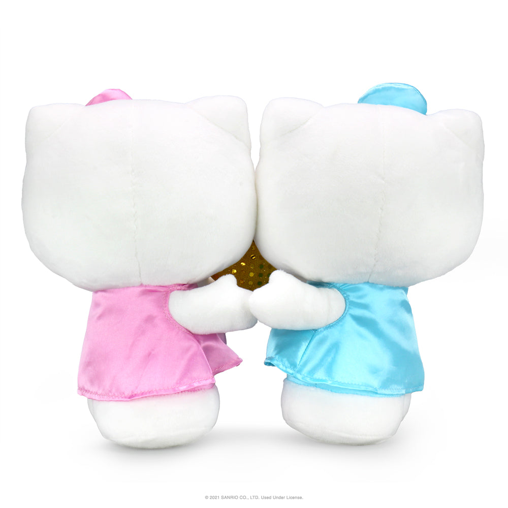 Sanrio Kidrobot Hello Kitty Zodiac Medium Plush Gemini Edition, soft plush toy with Gemini zodiac design and character details.