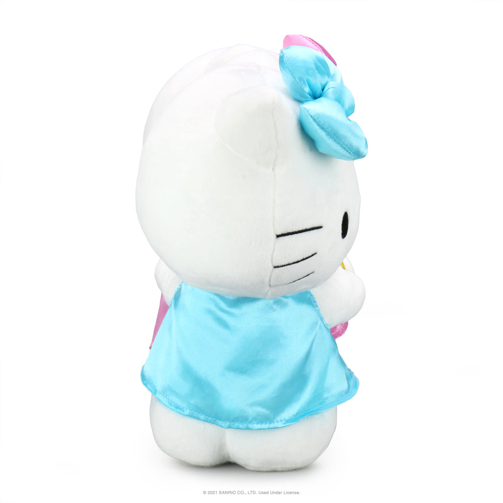 Kidrobot Hello Kitty Zodiac Medium Plush Gemini Edition by Sanrio featuring a cute Gemini-themed Hello Kitty plush toy.