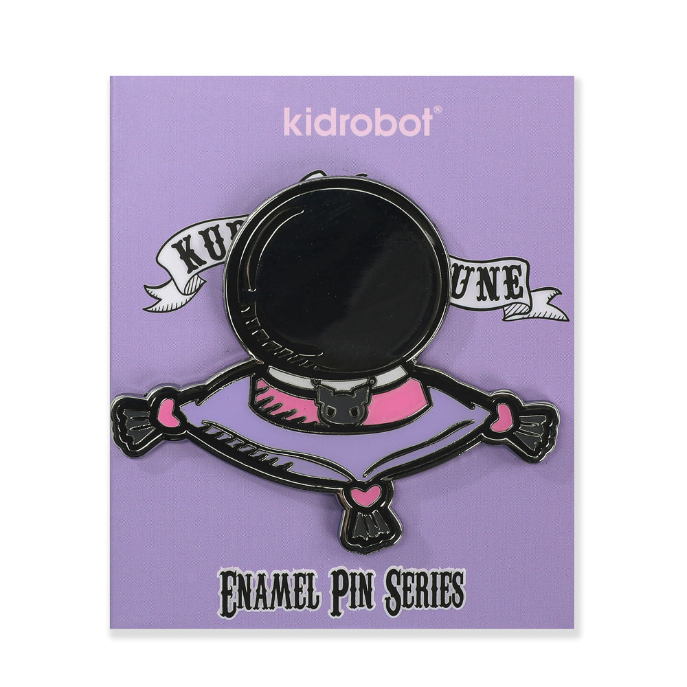 Sanrio Kuromi™ Fortune Deluxe enamel pin from mystery box, featuring a colorful, collectible character pin with detailed design.