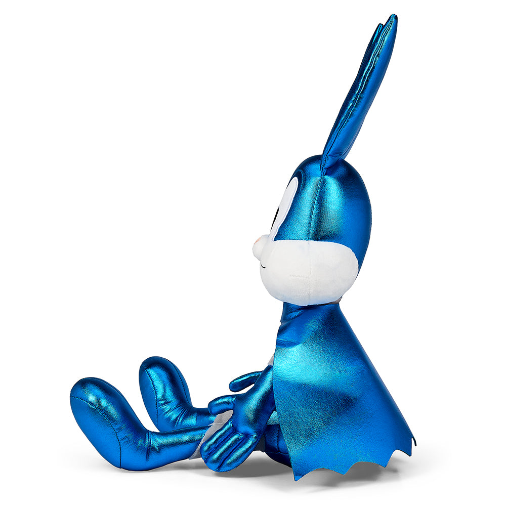 Looney Tunes Bugs Bunny as Batman 13-inch plush toy, soft and cuddly with detailed costume and expressive face.