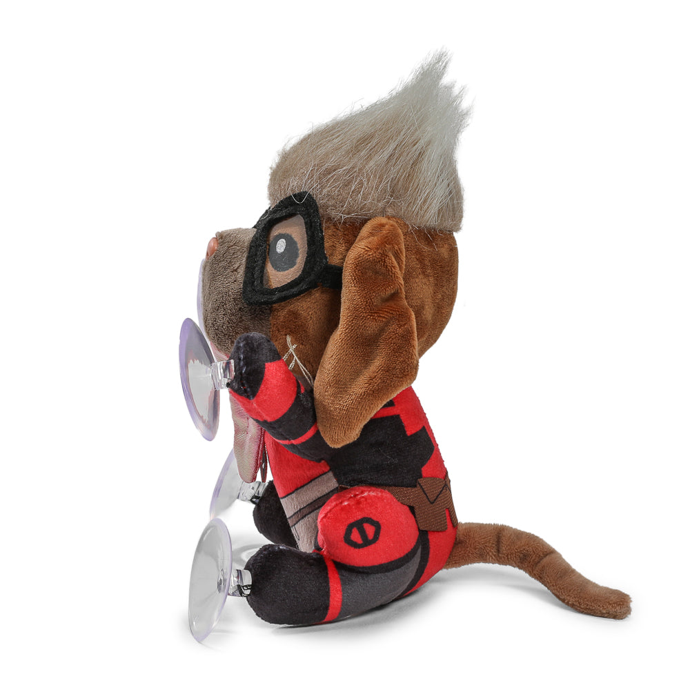 dogpool goggles Deadpool & Wolverine Dogpool Window Clinger Plush