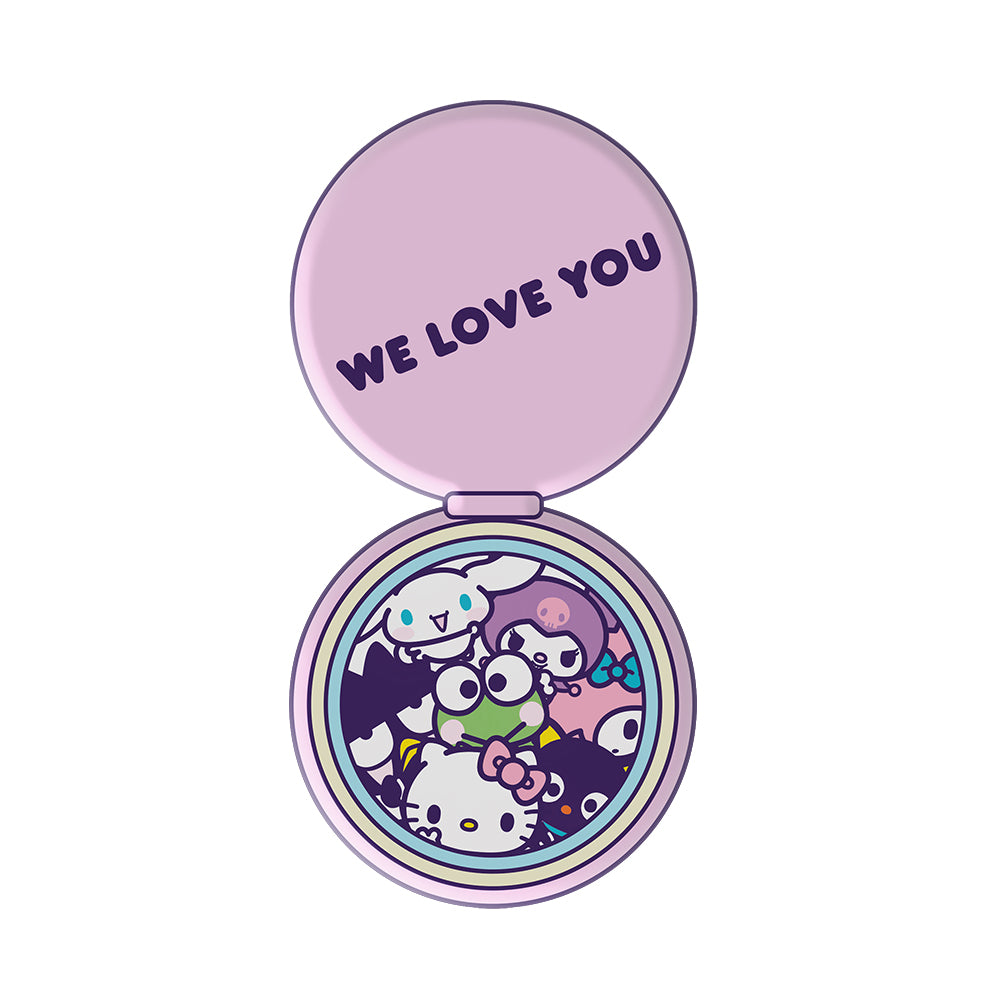 Sanrio Hello Kitty and Friends Kawaii Tokyo 1.5" premium enamel pins and lanyard set, limited edition at NYCC 2023.