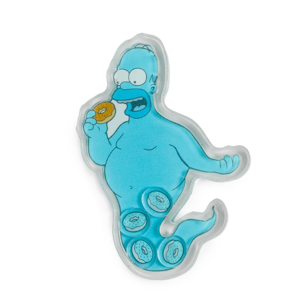 Limited edition The Simpsons Treehouse of Horror interactive pins and lanyard set from NYCC 2024, featuring colorful enamel pins and a lanyard.