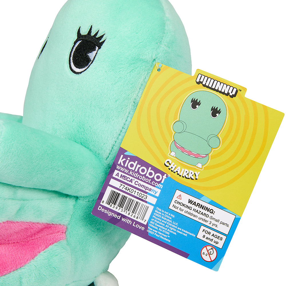 Pee-wee's Playhouse Chairry Phunny plush toy, soft and cuddly character from Pee-Wee's Playhouse in vibrant colors.