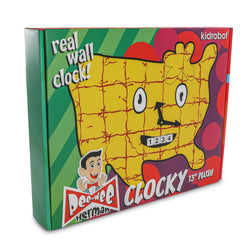 Pee-wee's Playhouse Clocky wall clock plush toy from Pee-Wee's ...
