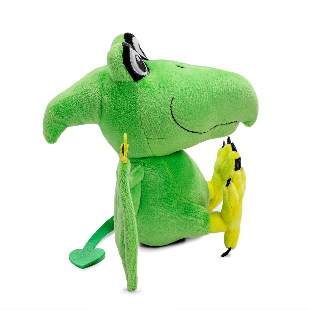 Soft Pterri plush toy from Pee-wee's Playhouse featuring bright colors and detailed character design.