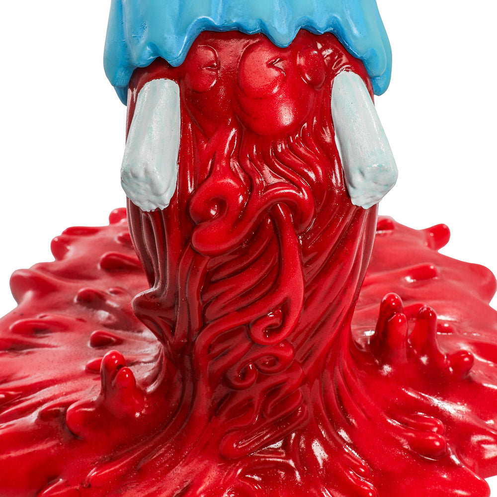 Santa Cruz 40th Anniversary Screaming Hand glow-in-the-dark vinyl art figure, 9-inch skateboard-themed collectible art piece.