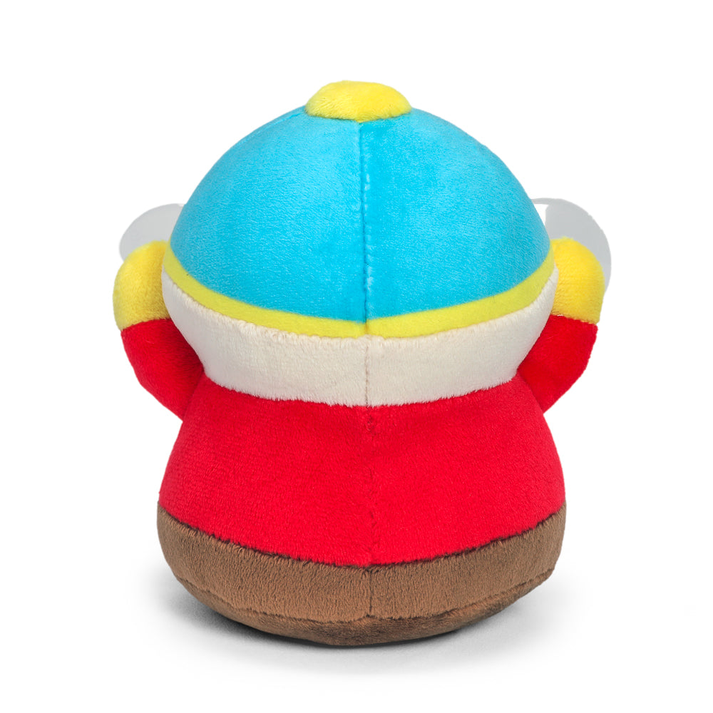South Park Cartman 6-inch plush window clinger showing Cartman’s face with colorful plush details for decorative use.